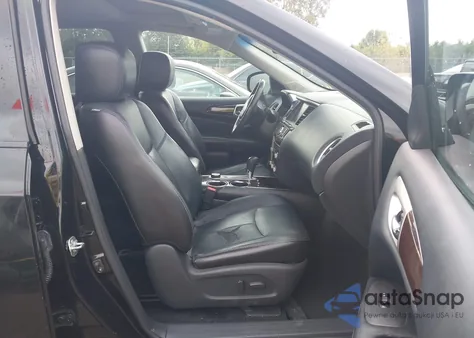 2014 Nissan Pathfinder Platinum из США, поврежденный, VIN 5N1AR2MM1EC621655